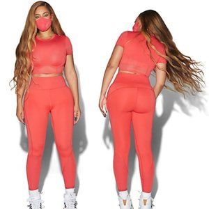 NWT IVY PARK x adidas Coral Corset Top - M